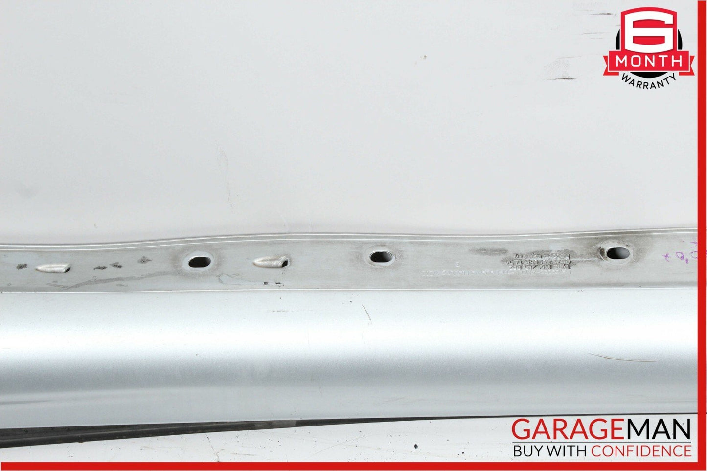 01-07 Mercedes W203 C230 Sport Left Skirt Rocker Panel Molding Bright Silver