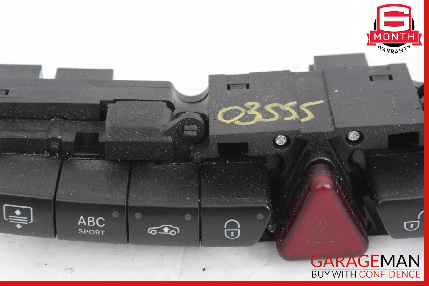 03-06 Mercedes W220 S55 AMG S500 Center Dashboard Control Switch 2208216558 OEM