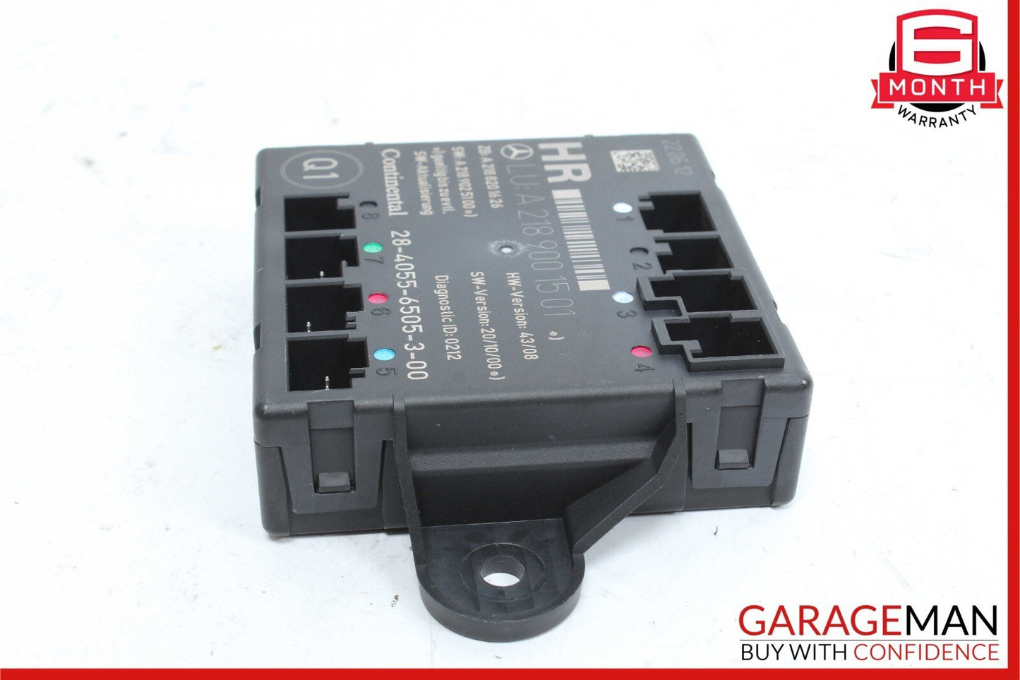 08-18 Mercedes W212 E550 CLS550 C300 Rear Right Side Door Control Module OEM