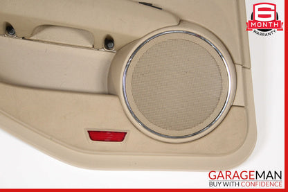 08-14 Mercedes W204 C300 C350 Sedan Rear Left Interior Door Panel Assembly Beige