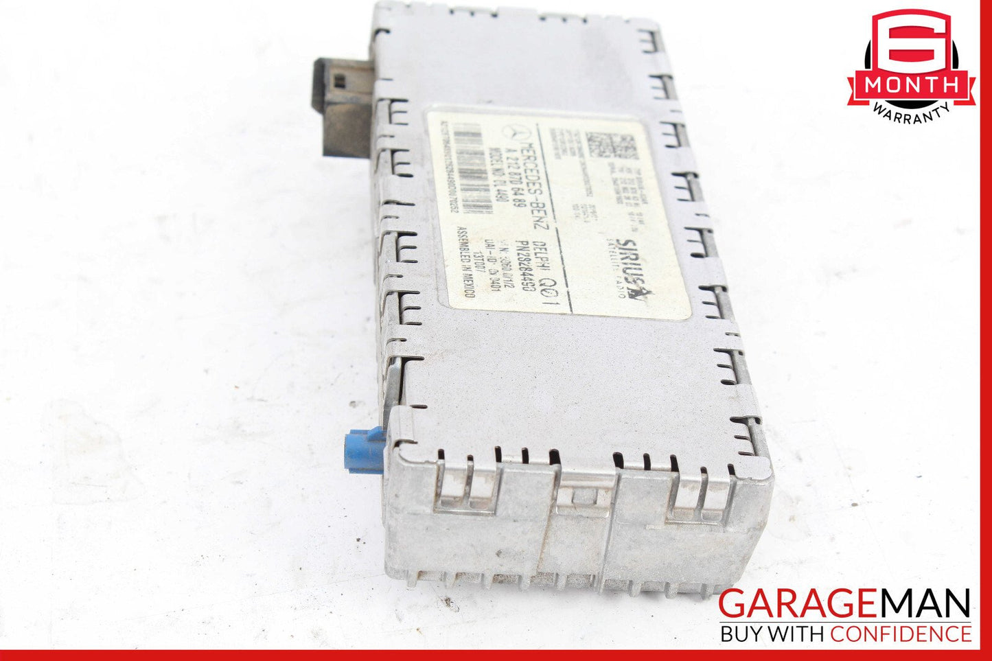 10-17 Mercedes W212 E63 Sirius Satellite Radio Receiver 2128706489 OEM