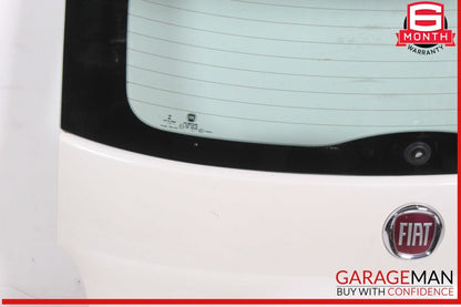 12-17 Fiat 500 Rear Trunk Lid Tailgate Liftgate Shell White OEM
