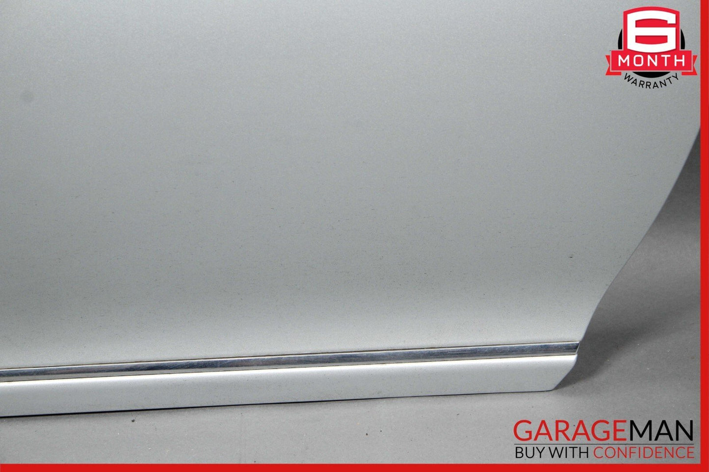 07-14 Mercedes W216 CL550 Front Left Driver Exterior Door Shell Panel Silver OEM