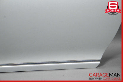 07-14 Mercedes W216 CL550 Front Left Driver Exterior Door Shell Panel Silver OEM