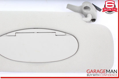 14-21 BMW i3 I01 Hybrid Front Right Passenger Side Sun Visor Sunvisor Gray OEM