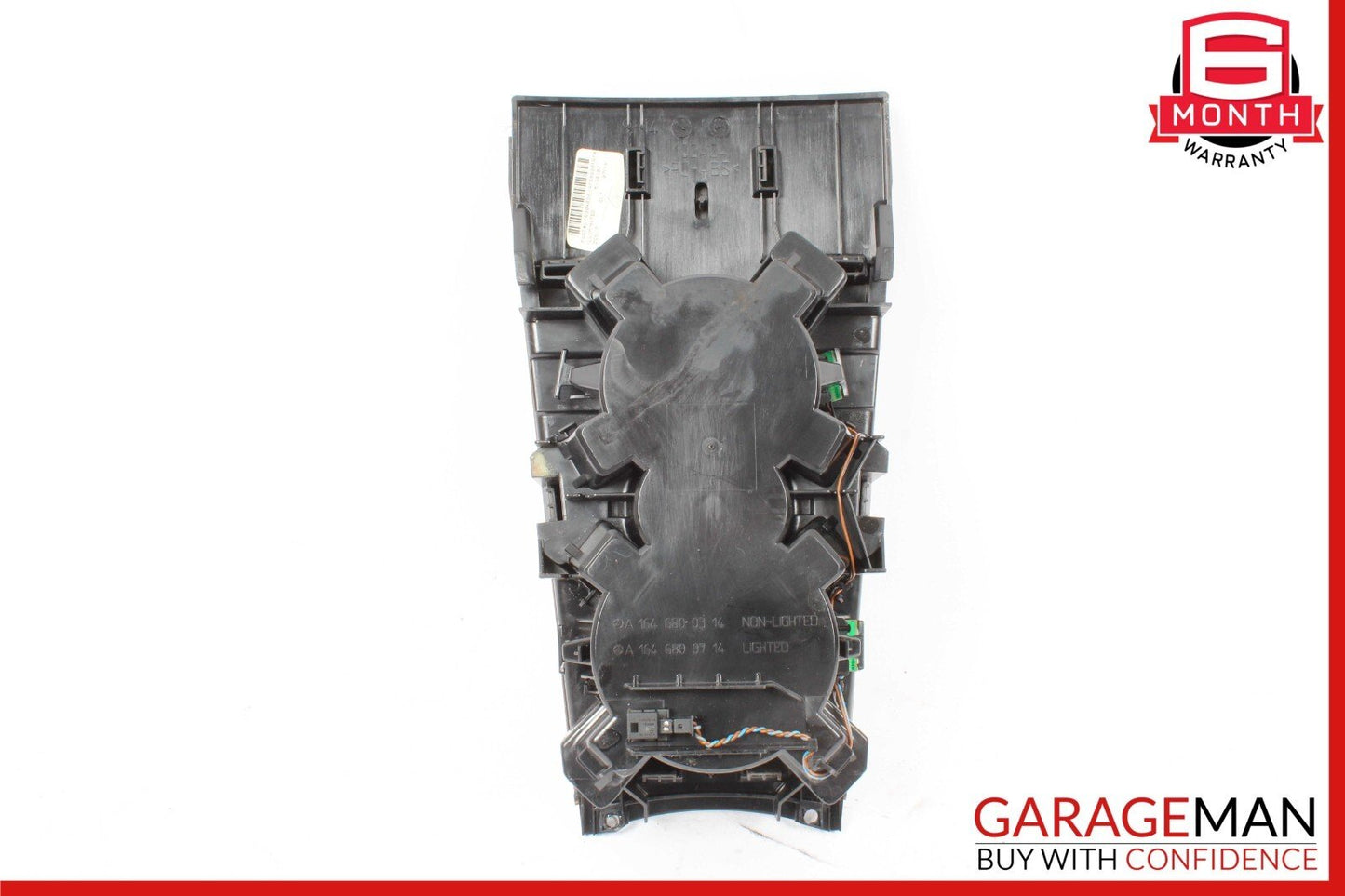 06-12 Mercedes X164 GL450 GL550 ML63 Center Console Cupholder Cup Holder Wood