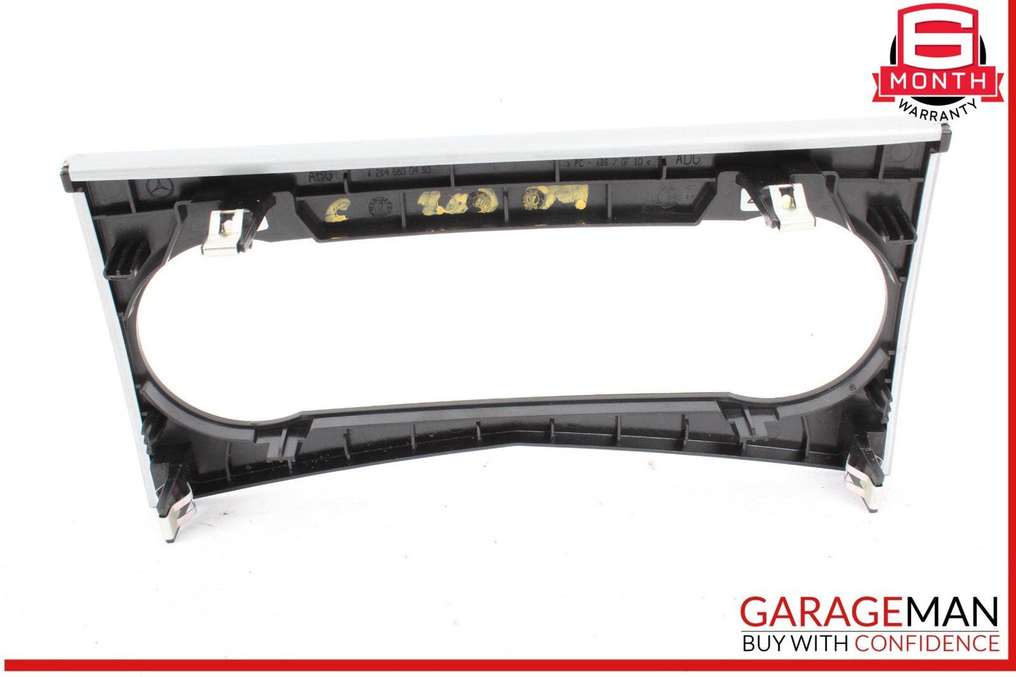 08-14 Mercedes W204 C300 C63 AMG C250 AC A/C Climate Control Switch Trim Bezel