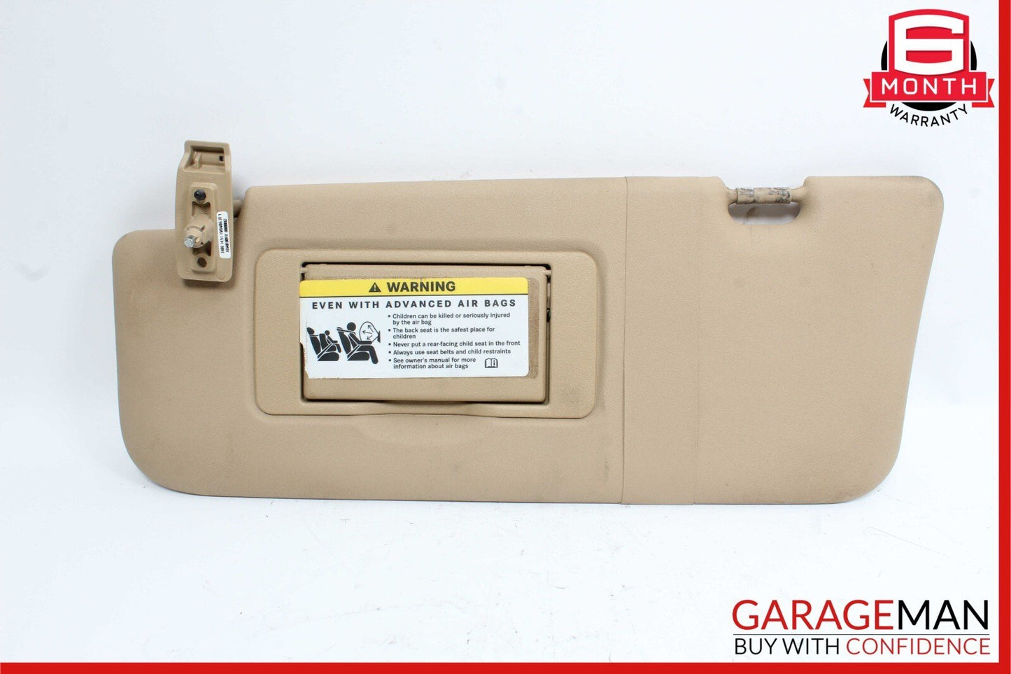 06-12 Mercedes X164 GL450 4matic Front Left Side Sun Visor Sunvisor Shade OEM