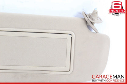 07-13 Mercedes W221 S550 Front Right Side Sun Visor Sunvisor Shade Brown