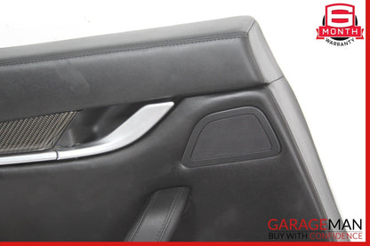 14-22 Maserati Ghibli M157 Rear Left Driver Side Interior Door Panel OEM