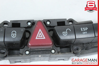 03-06 Mercedes W220 S430 Dashboard Center ESP Hazard Door Lock Control Switch