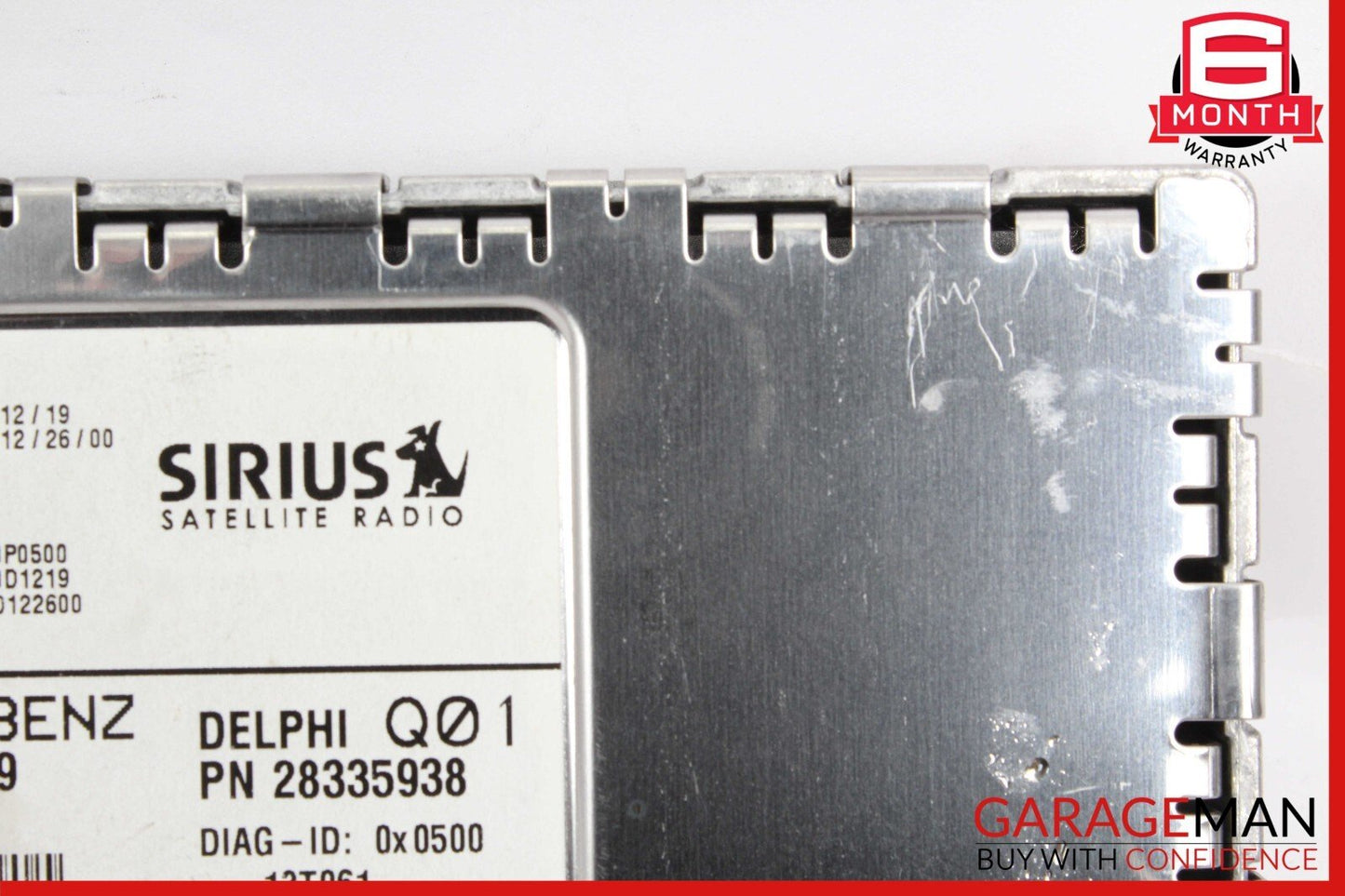 10-16 Mercedes W212 E350 C250 SLK250 Sirius Satellite Radio Receiver Module OEM