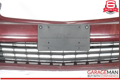 08-11 Mercedes W204 C350 C300 Front Bumper Cover Assembly Carneol Red OEM