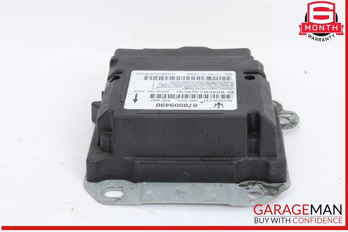 14-17 Maserati Quattroporte S Restraint Sensor Control Module Unit 670009490 OEM