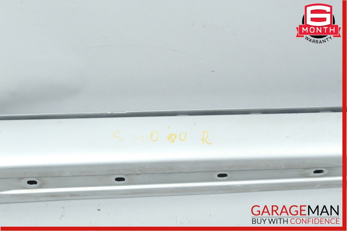00-06 Mercedes W220 S500 Right Passenger Side Skirt Rocker Molding Panel Silver