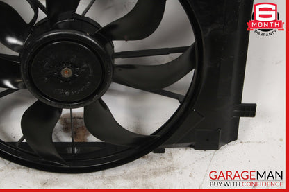 12-20 Mercedes R172 SLK250 CLA250 Engine Radiator Cooling Fan Motor Shroud Assy