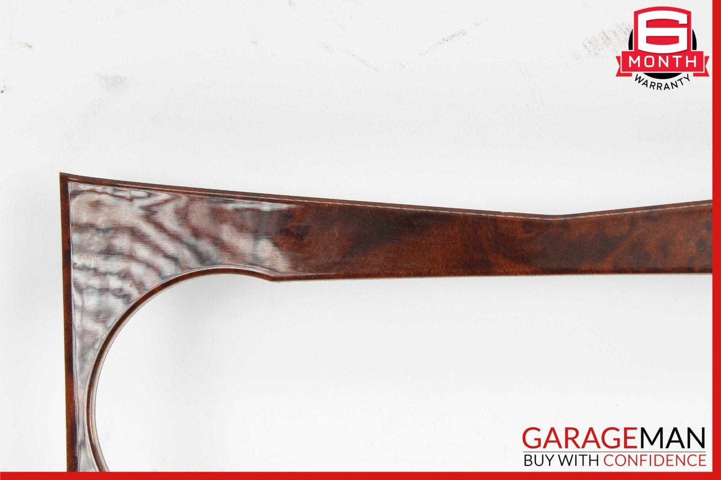 08-14 Mercedes W204 C300 A/C Climate Control Switch Trim Bezel Cover Wood OEM