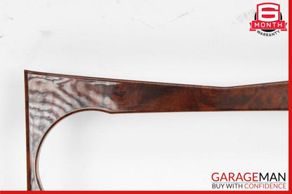 08-14 Mercedes W204 C300 A/C Climate Control Switch Trim Bezel Cover Wood OEM