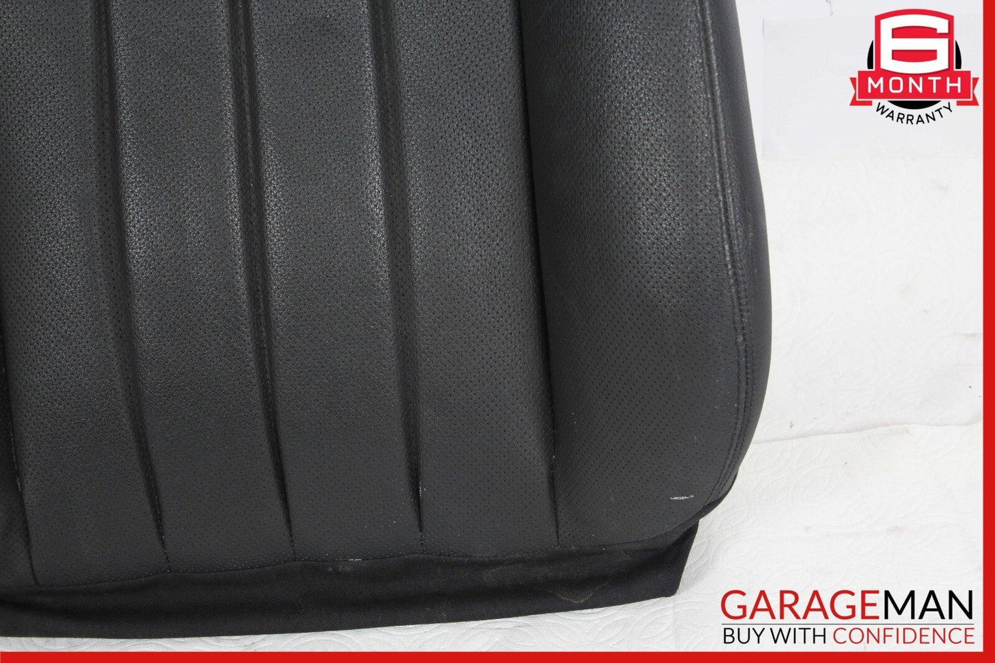 10-16 Mercedes W212 E550 E400 Front Right Top Upper Seat Cushion Black OEM