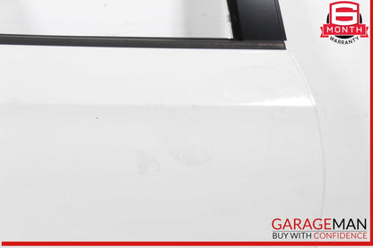 12-15 BMW X1 Rear Right Passenger Side Door Shell White OEM