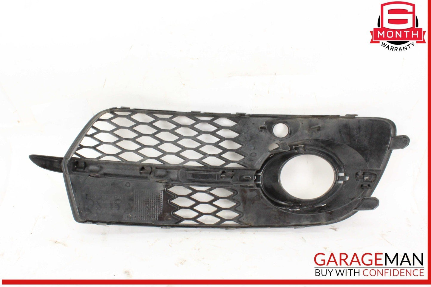 13-17 Audi Q5 Front Left Driver Side Fog Light Foglight Bumper Grille Grill OEM
