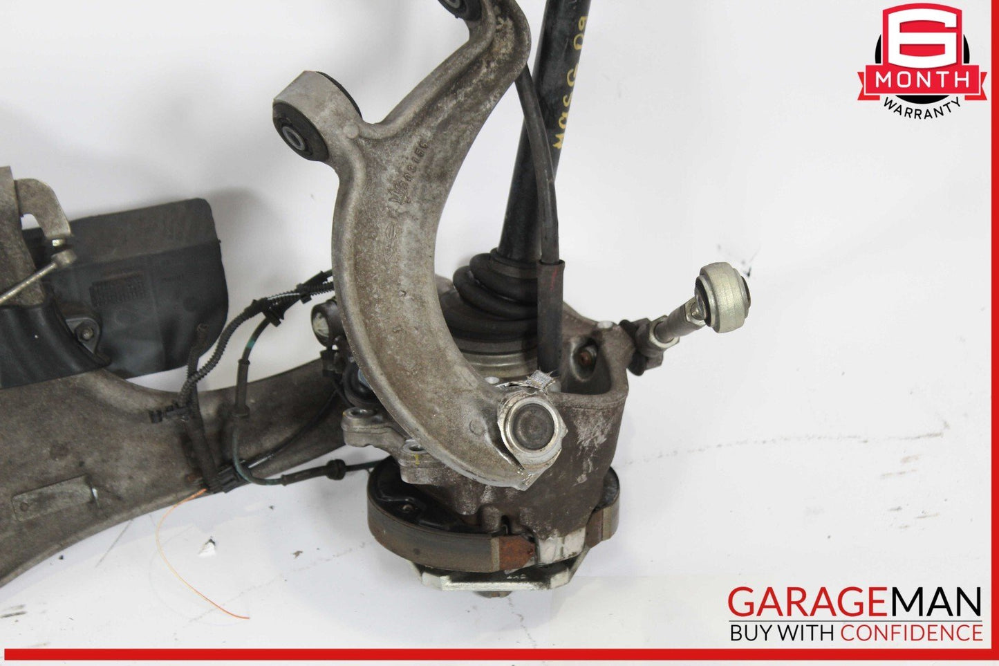 03-10 Maserati GranTurismo S M145 Rear Left Side Spindle Knuckle Hub OEM