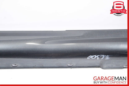 08-14 Mercedes W204 C300 AMG Sport Sedan Left Side Skirt Rocker Moulding Gray