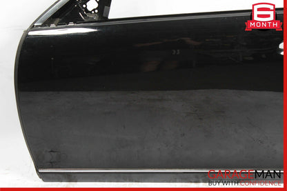 07-13 Mercedes W221 S550 Front Left Driver Side Exterior Door Shell Panel Black