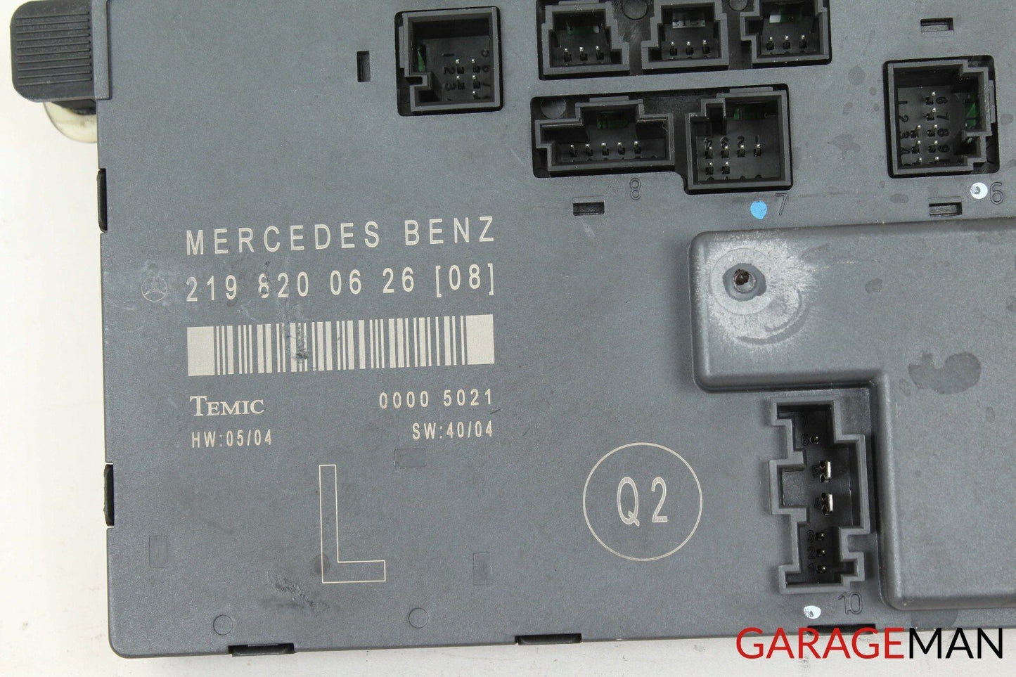 06-09 Mercedes W219 CLS550 Front Left Driver Side Door Control Module Unit Q2