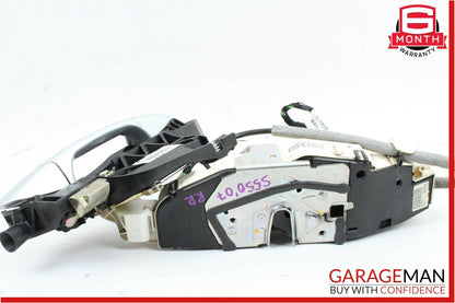 07-13 Mercedes W221 S550 Rear Right Door Lock Actuator w/ Door Handle Silver