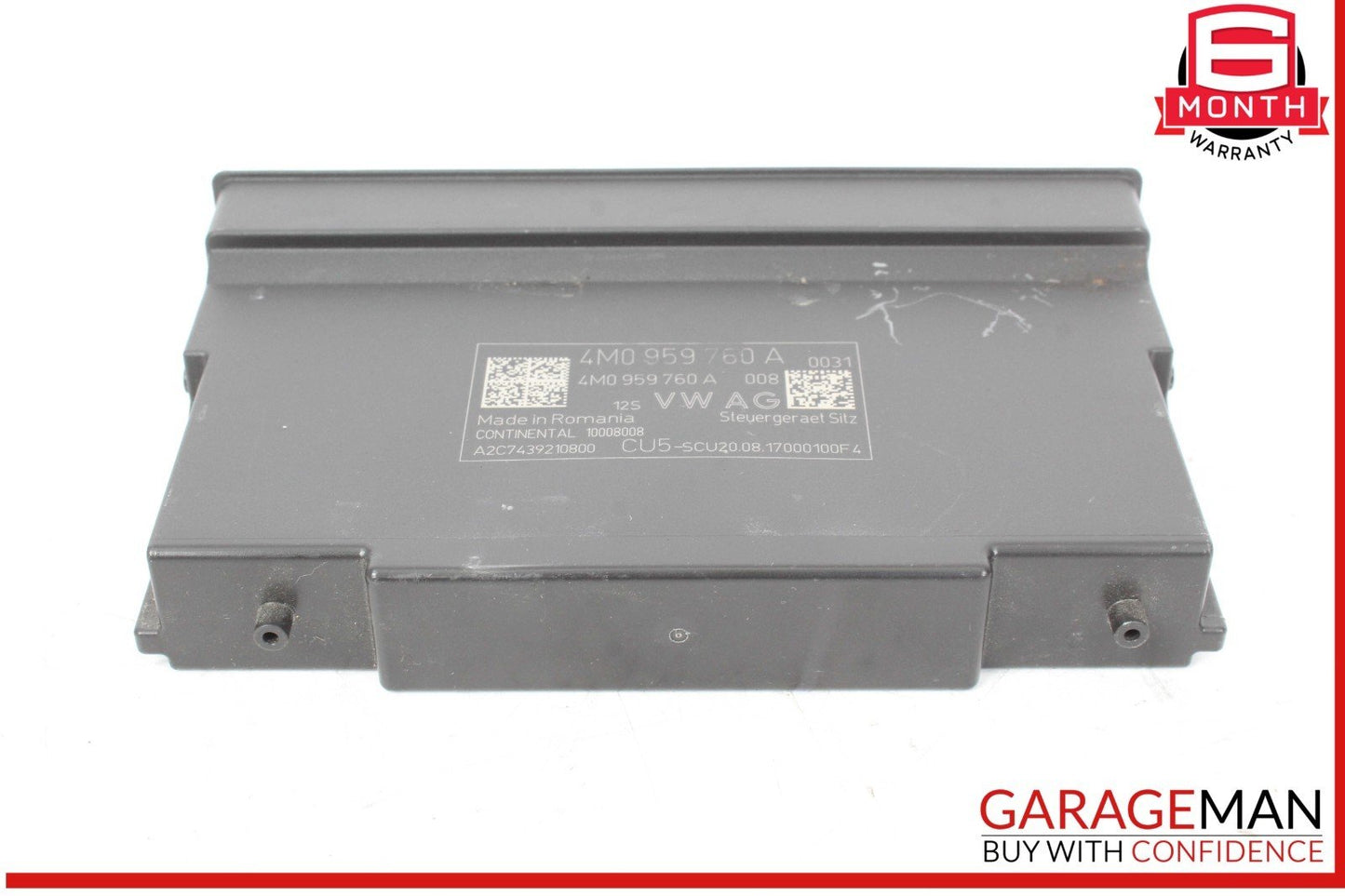 18-24 Audi A5 Front Left Driver Side Seat Control Module Unit 4M0959760A OEM