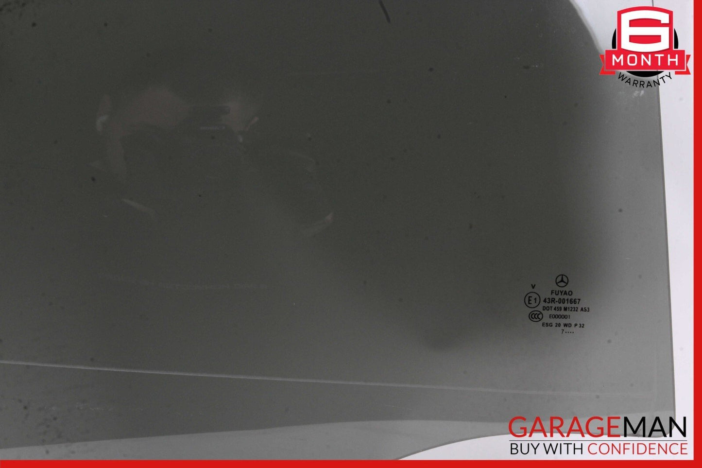 15-20 Mercedes X156 GLA250 GLA45 AMG Rear Right Side Door Window Glass OEM