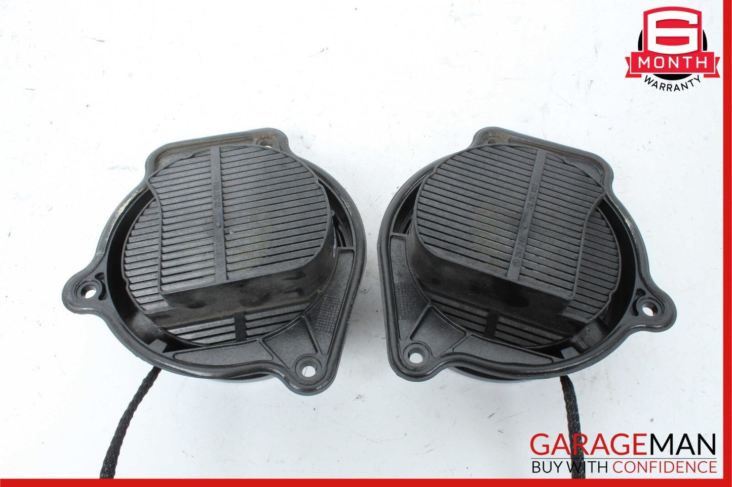 00-06 Mercedes W220 S500 S430 S55 AMG Rear Door Audio Sound Speaker Set of 2 Pc