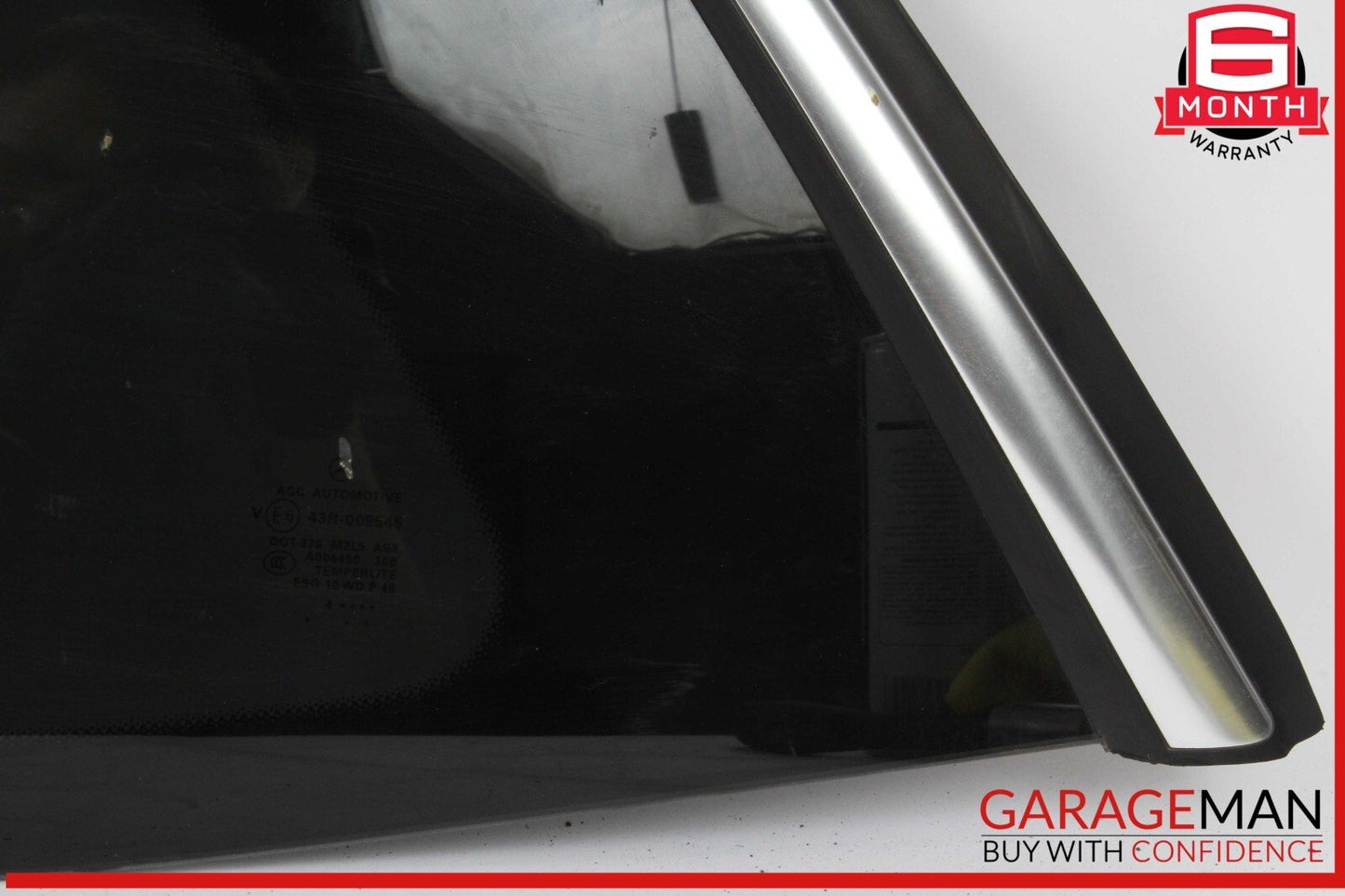 13-19 Mercedes X166 GL450 GLS550 Rear Left Side Quarter Window Glass OEM