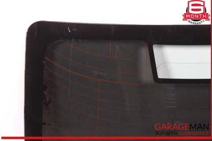08-18 Maserati GranTurismo M145 Rear Windshield Wind Shield Back Glass Black OEM
