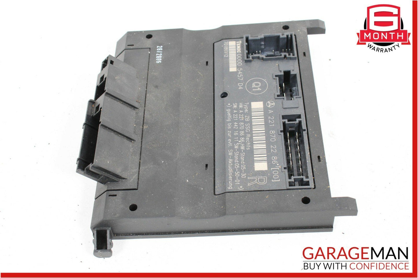 07-09 Mercedes W221 S550 Front Right Under Seat Controller Module