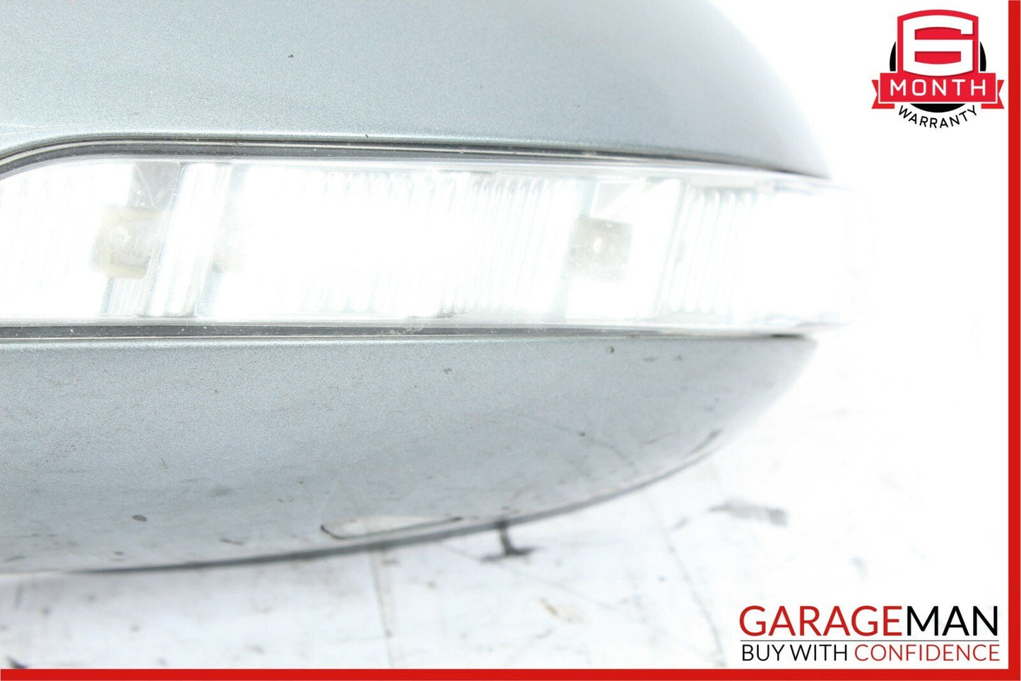 07-09 Mercedes W221 S550 S600 Front Left Side Mirror Door Rear View Grey OEM