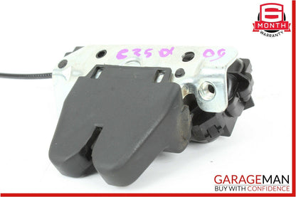 08-15 Mercedes W204 C350 Trunk Lid Lock Latch Actuator w/ Cylinder Mechanism OEM