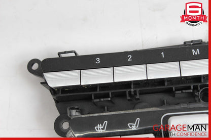 07-14 Mercedes CL600 S600 Front Right Seat Adjust Memory Control Switch Set of 2