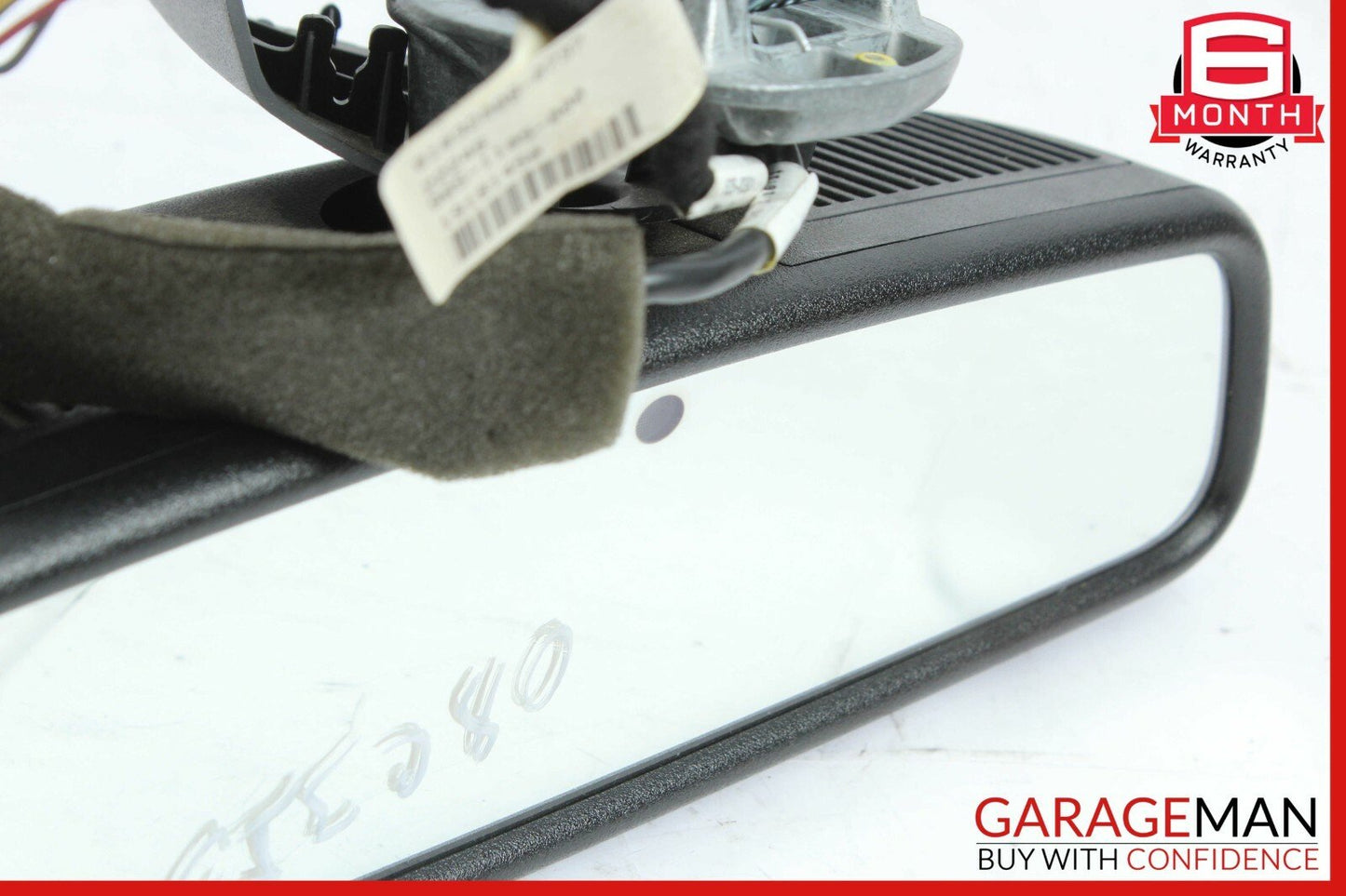 08-11 Mercedes W204 C350 C250 Interior Rear View Mirror Black OEM