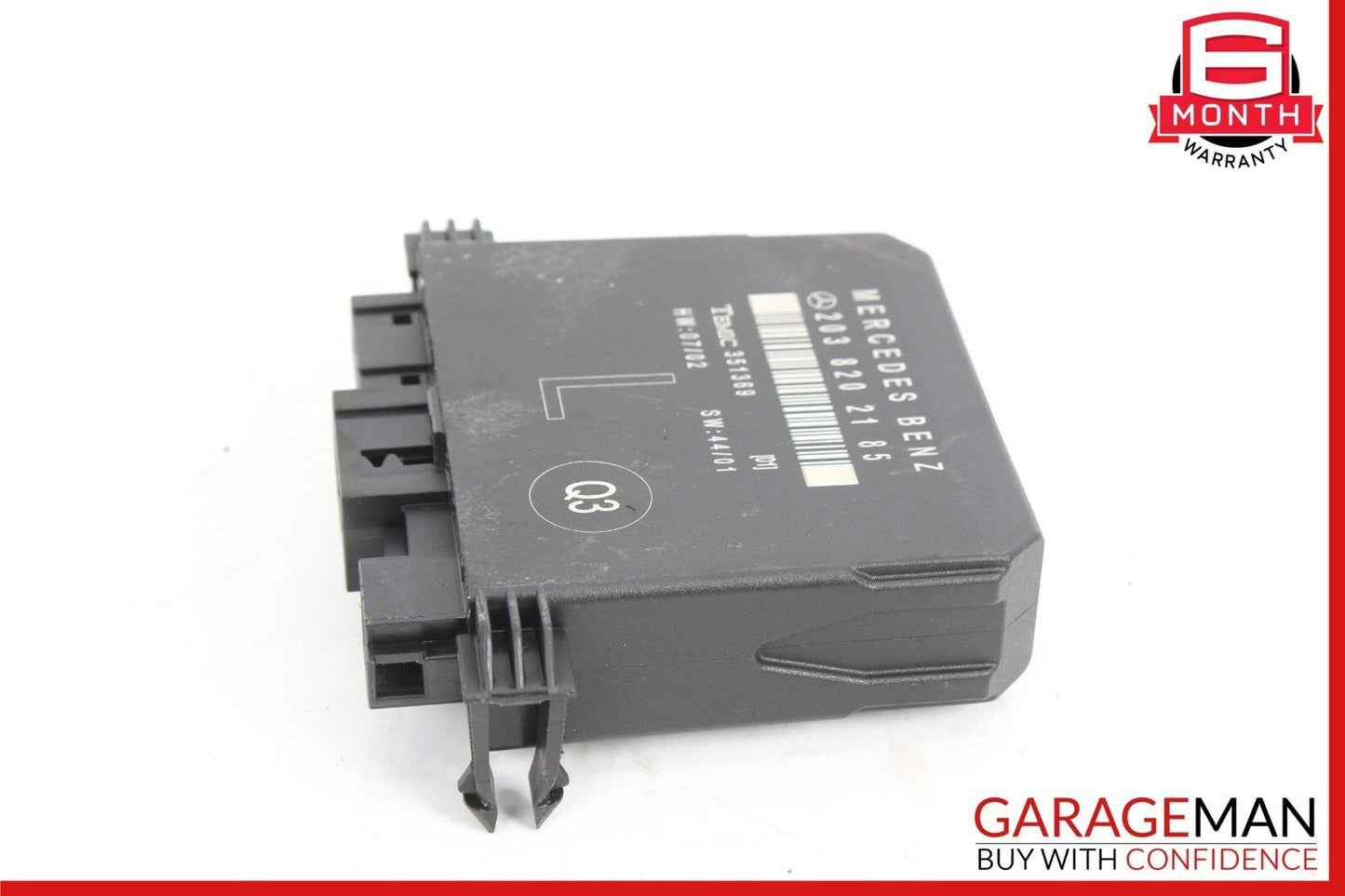 01-07 Mercedes W203 C240 C230 C320 Rear Left Side Door Computer Control Module