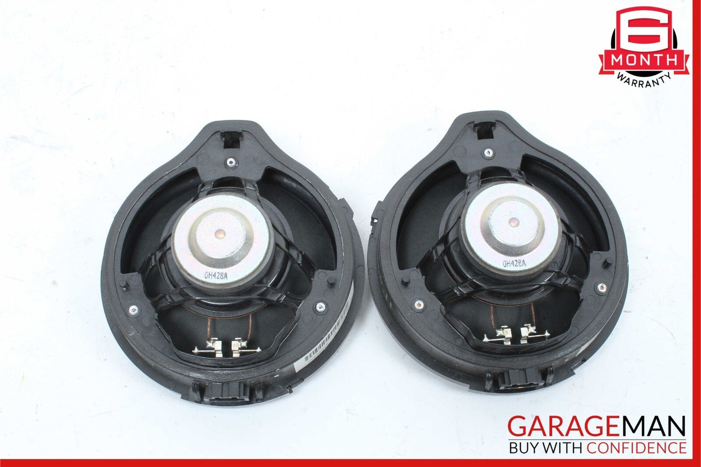 08-11 Mercedes W204 C300 C350 Rear Right & Left Side Door Sound Speakers Set OEM