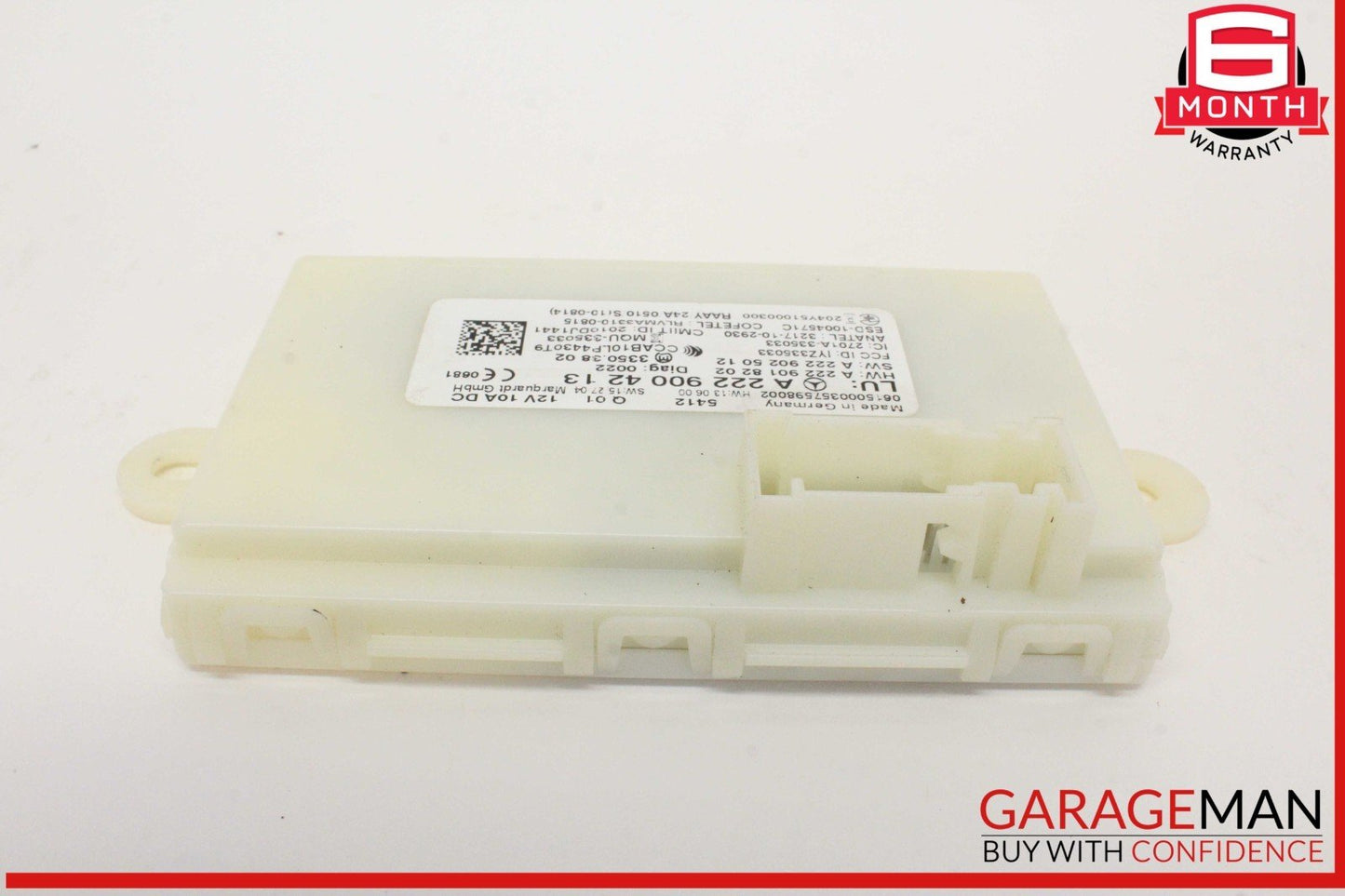 14-19 Mercedes W205 C300 S550 GLC350 Keyless Go Entry Control Module Unit OEM