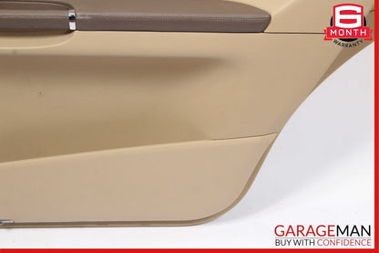 06-10 Mercedes W251 R350 Rear Right Passenger Side Interior Door Panel Brown OEM