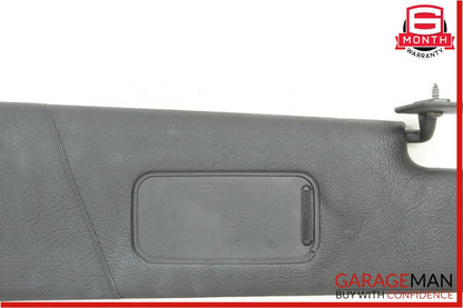 97-04 Mercedes R170 SLK320 Front Right Side Sunvisor Sun Visor Sunshade Black