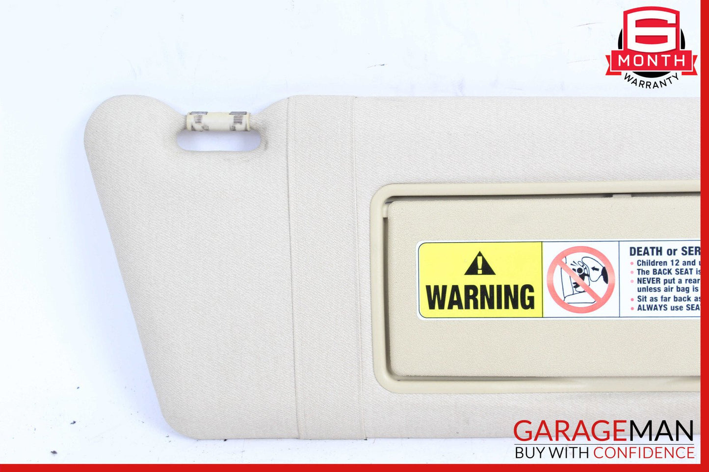 96-99 Mercedes W210 E320 E55 AMG Sunvisor Sun Visor Right Passenger OEM