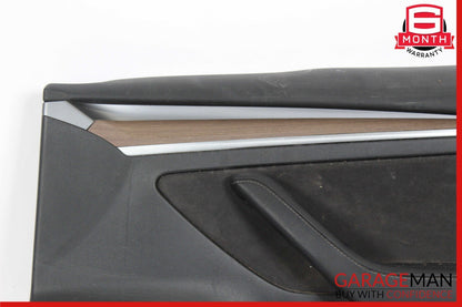 21-23 Tesla Model 3 Front Right Passenger Side Door Panel Card Trim Black OEM