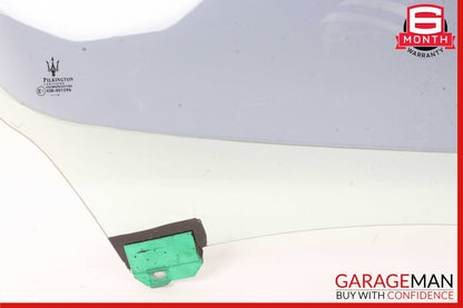 03-13 Maserati Quattroporte M139 Rear Left Side Door Window Glass OEM