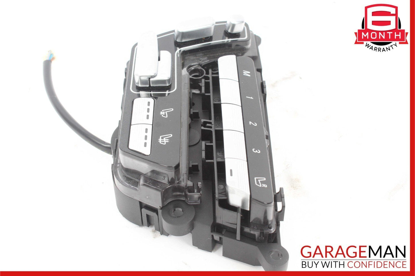 07-13 Mercedes W221 S63 AMG Front Left Side Seat Control Switch Assembly OEM