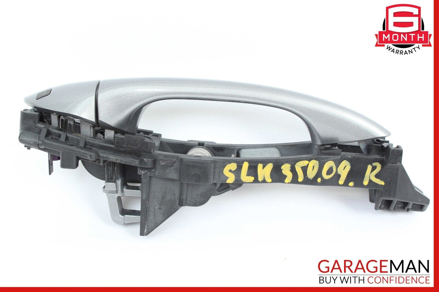 05-11 Mercedes R171 SLK350 Front Right Passenger Exterior Door Handle Silver OEM